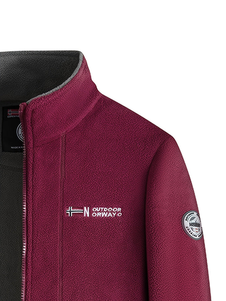 Julius Veste Polaire Outdoor Homme Douce, Chaude & Légère avec Col Protecteur, vue 12