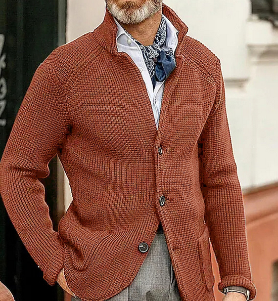 Edward Blazer Homme Vintage Col Montant Élégant, Manches Longues & Style Intemporel, vue 11
