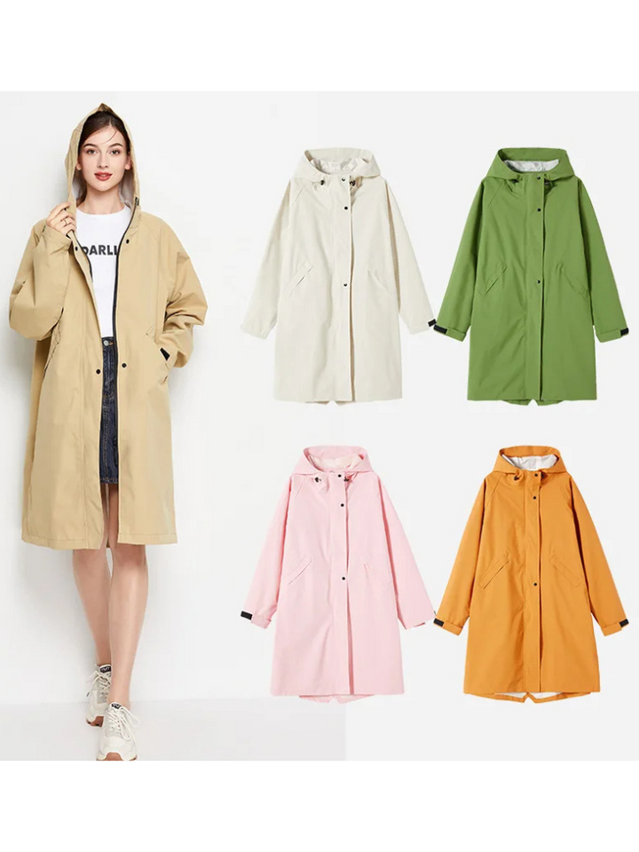 Malia Veste Femme Imperméable Légère Coupe-Vent avec Capuche Ajustable & Poches Pratiques, vue 9