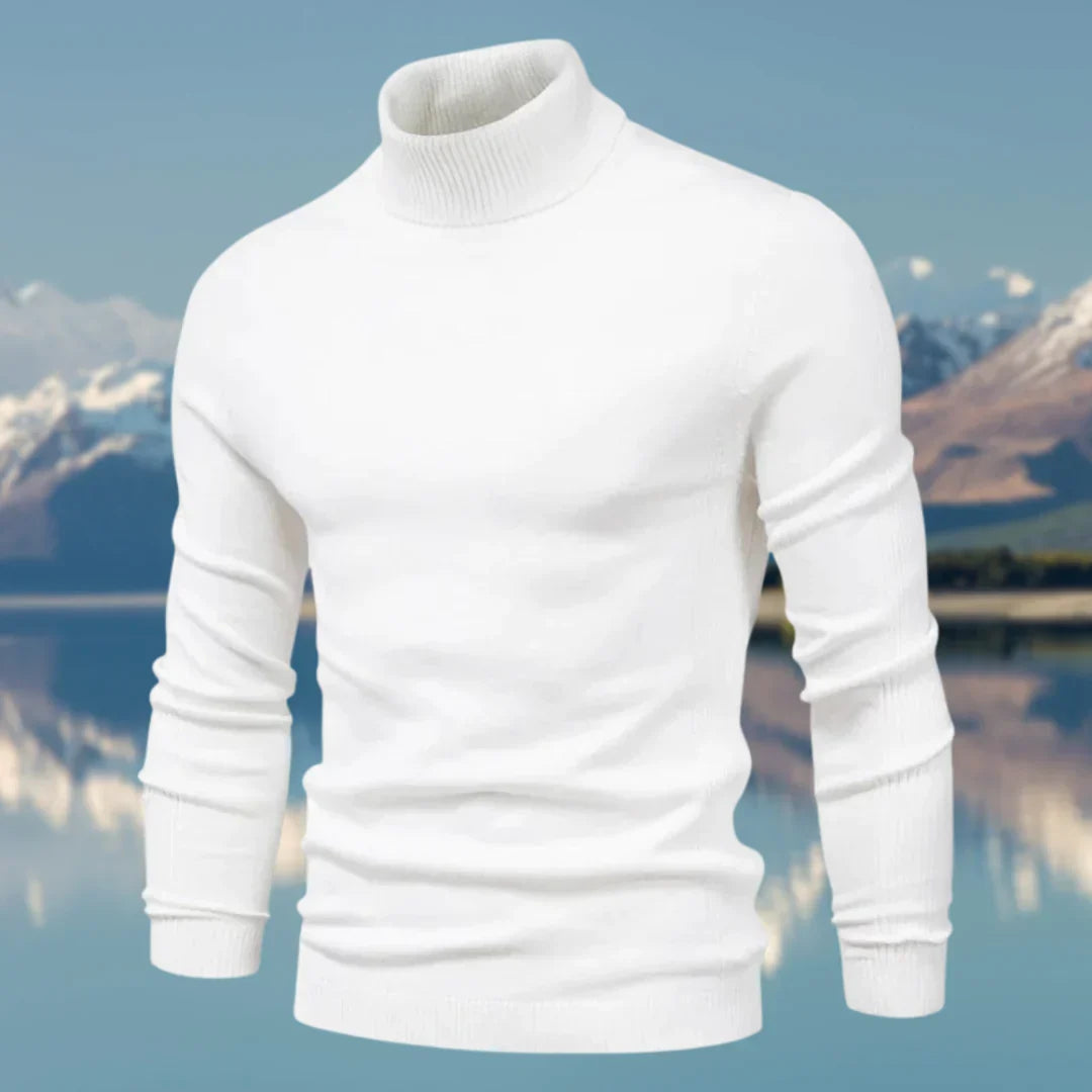 Vince Pull Col Roulé Homme Classique en Maille Douce, Ajusté & Élégant pour l’Hiver, vue 7