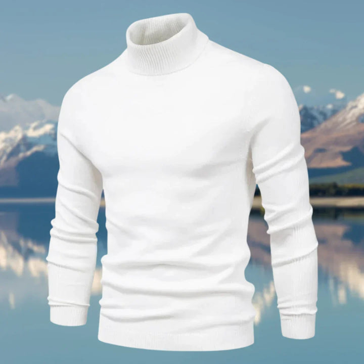 Vince Pull Col Roulé Homme Classique en Maille Douce, Ajusté & Élégant pour l’Hiver, vue 7