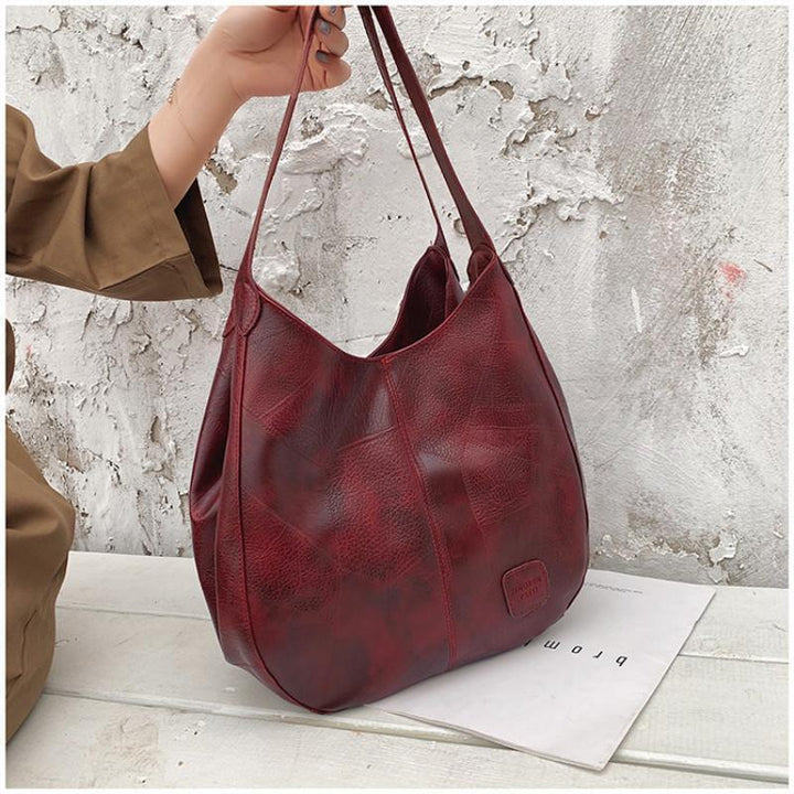 Alice Sac Vintage Femme Élégant Sac à Main en Similicuir avec Grand Espace & Finitions, vue 10