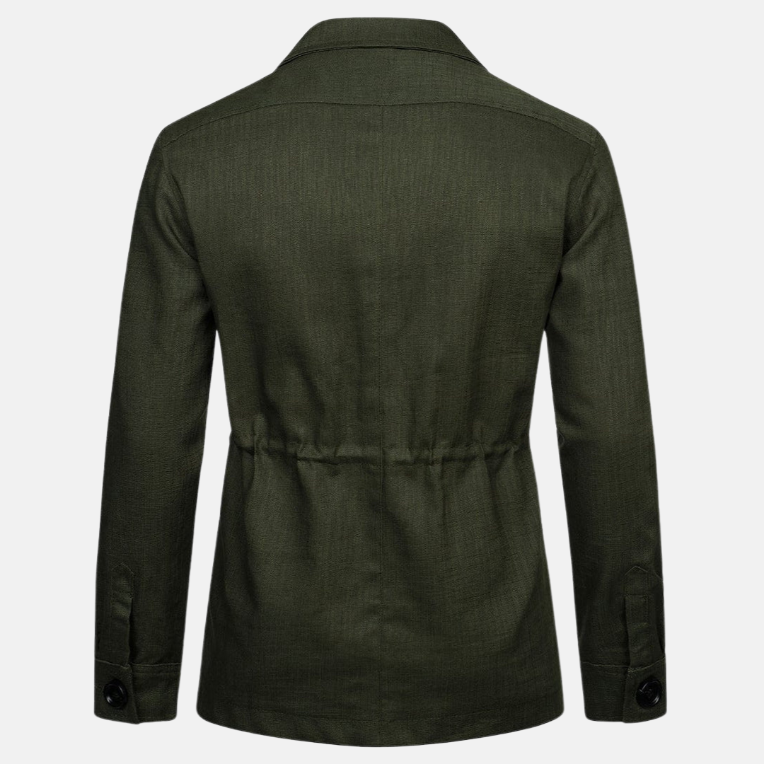 Vince Veste Homme Élégante Style Classique avec Multiples Poches & Fermeture à Boutons, vue 8