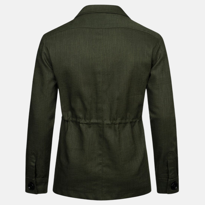 Vince Veste Homme Élégante Style Classique avec Multiples Poches & Fermeture à Boutons, vue 8
