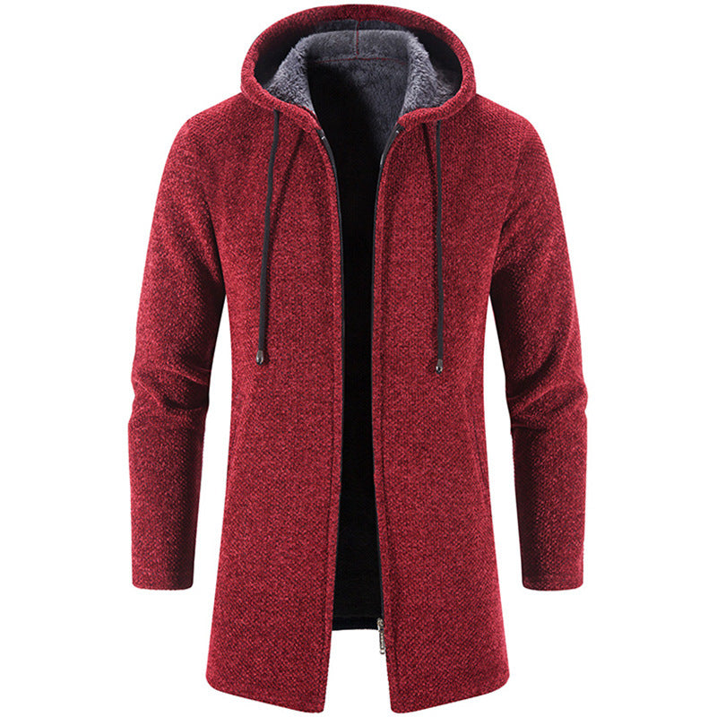 Reginald Veste à Capuche Homme en Polaire Manteau Extérieur Doux et Chaud avec Coupe Confortable pour Temps Froid, vue 2