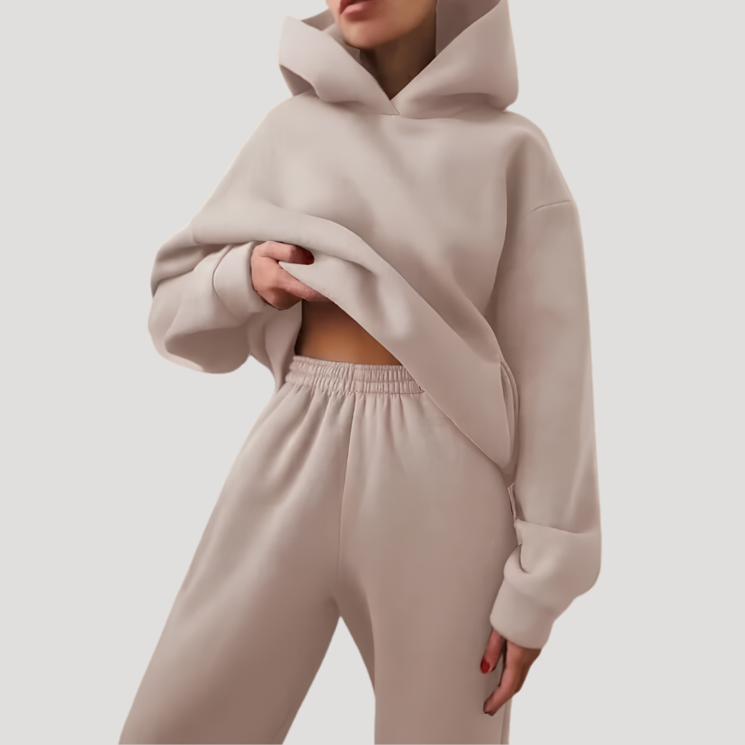 Alix Ensemble Femme Décontracté Sweat à Capuche et Jogging