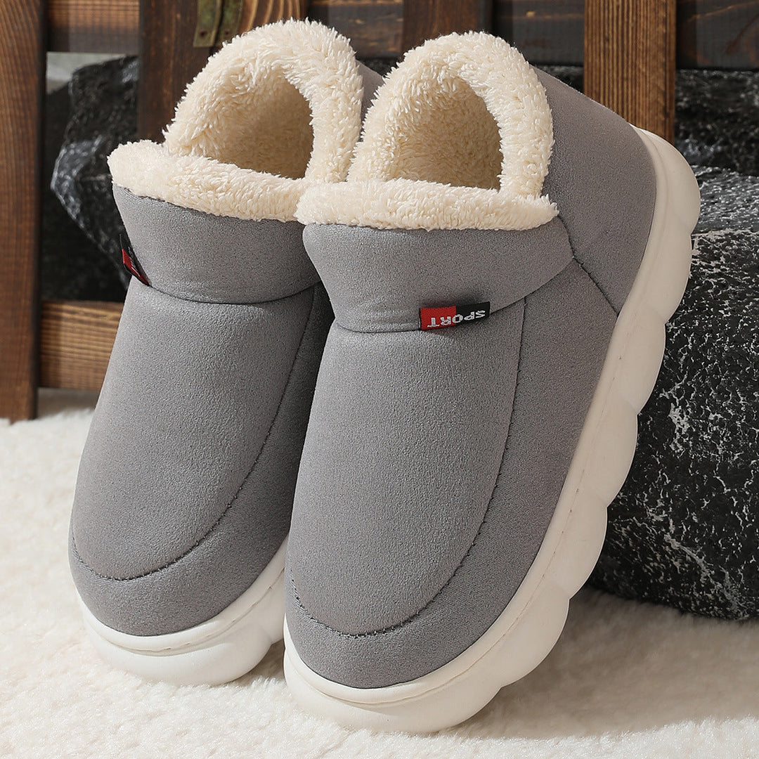 Rebecca Baskets Plateforme en Peluche pour Femme Chaussures Hiver Douces et Chaudes avec Doublure Confortable, vue 5