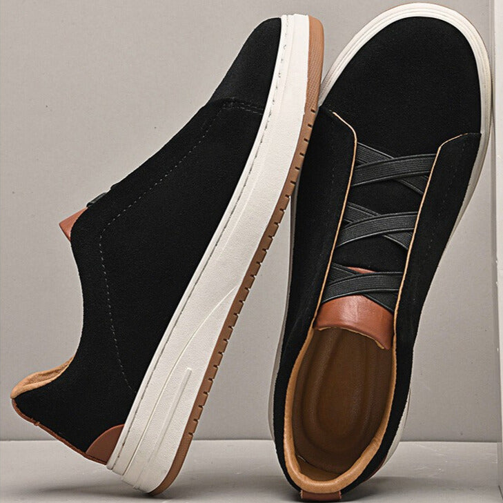 CHAUSSURES SLIP-ON EN DAIM POUR HOMME