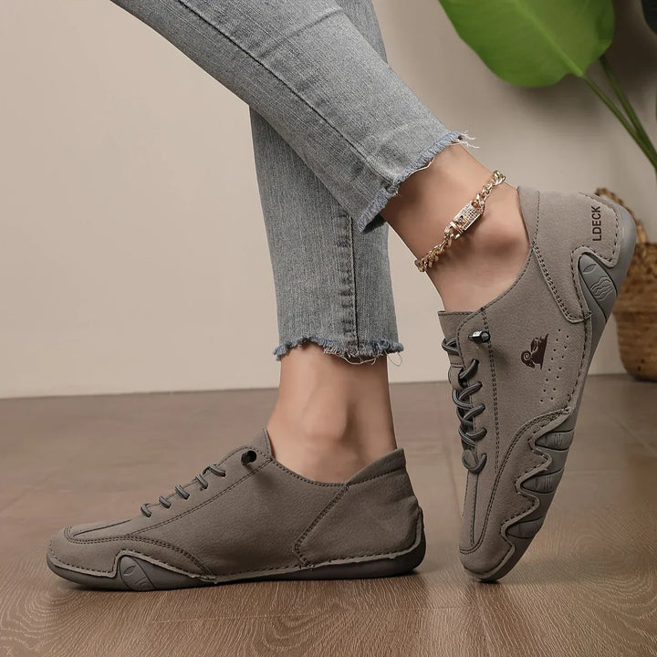 Rome Chaussures Décontractées à Lacets pour Homme Design bas avec semelle texturée et surpiqûres contrastées, vue 2