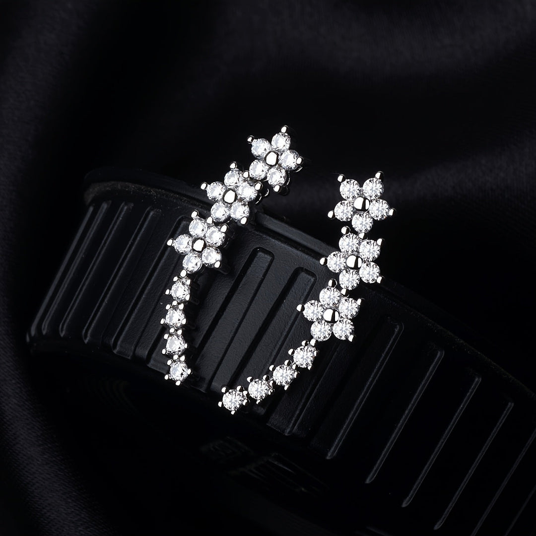 BOUCLES D’OREILLES FLORALES INTEMPORELLES