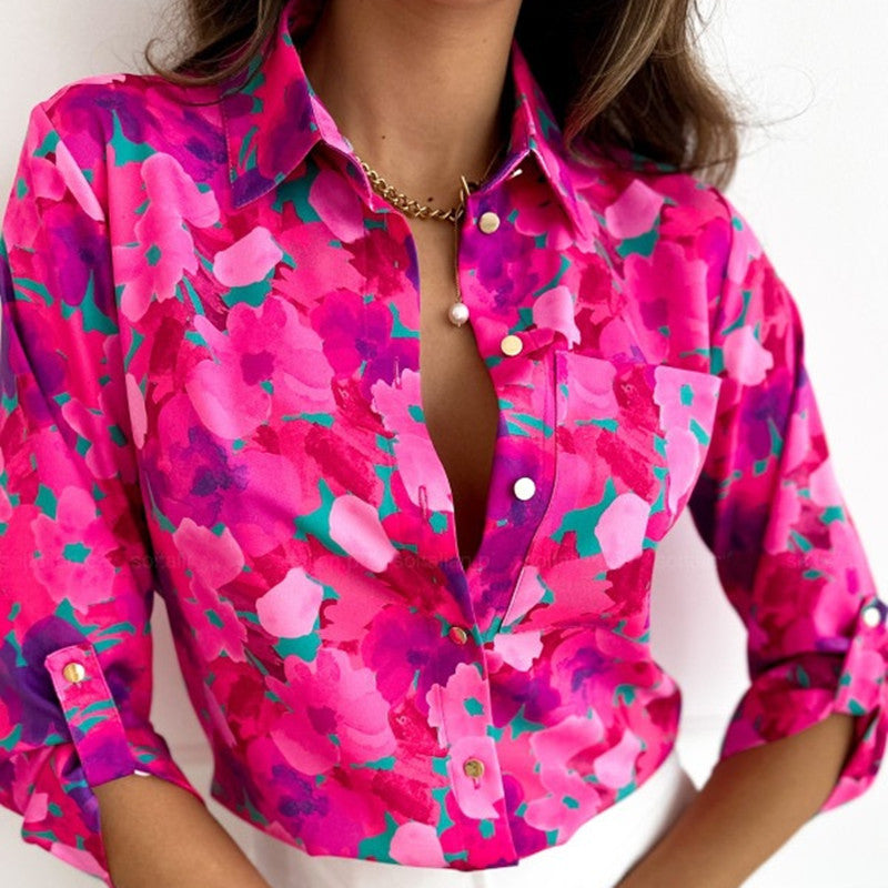 Aettaxa | Chemise-blouse moderne Abstract