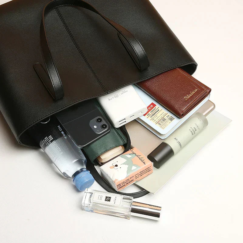 Mara Sac à Bandoulière Femme Élégant en Cuir PU avec Design Moderne et Intérieur Spacieux, vue 6