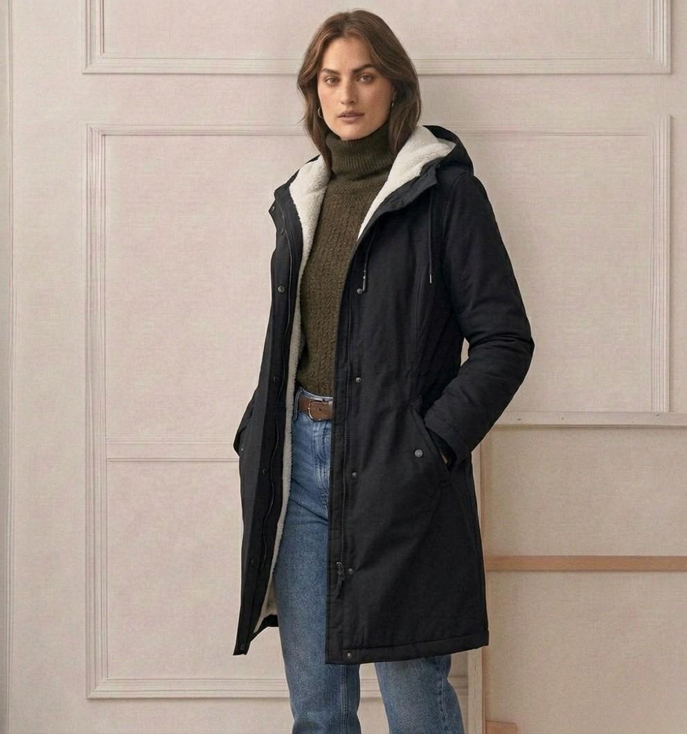 Parka d'Hiver Doublée en Polaire pour femme, vue 14