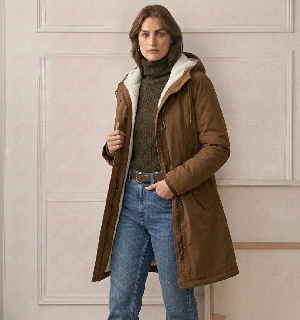 Parka d'Hiver Doublée en Polaire pour femme, vue 22