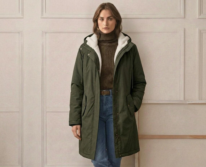 Parka d'Hiver Doublée en Polaire pour femme, vue 18