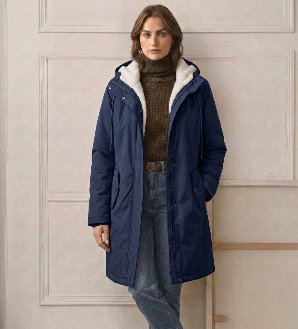 Parka d'Hiver Doublée en Polaire pour femme, vue 11