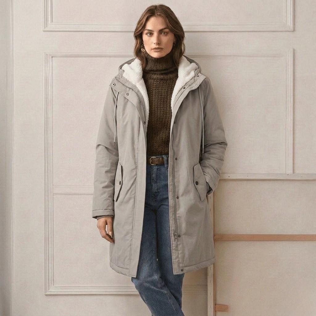 Parka d'Hiver Doublée en Polaire pour femme, vue 20
