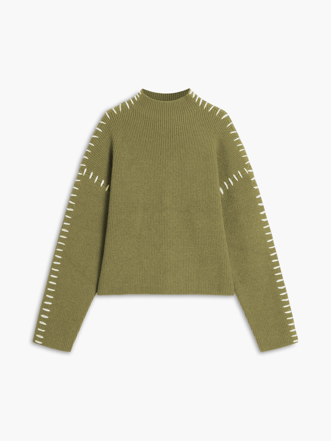 Kayla Pull Femme Pull Oversize à Col Montant en Maille Douce Chic & Confortable, vue 11