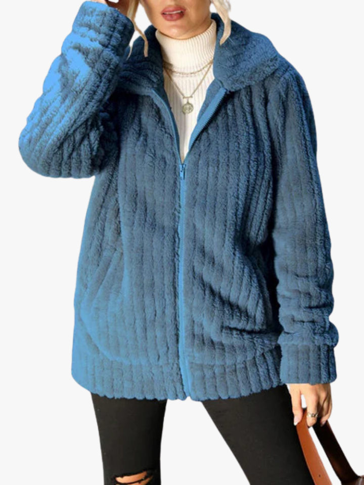 Manteau en Peluche pour femme