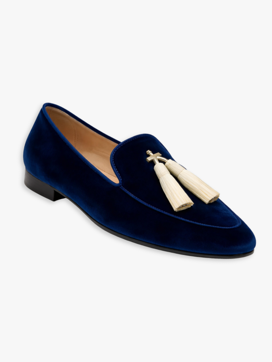 Mocassin en Velours pour femme