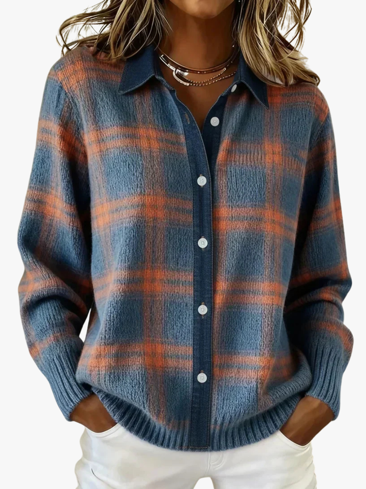 Gilet Long à Boutons pour femme