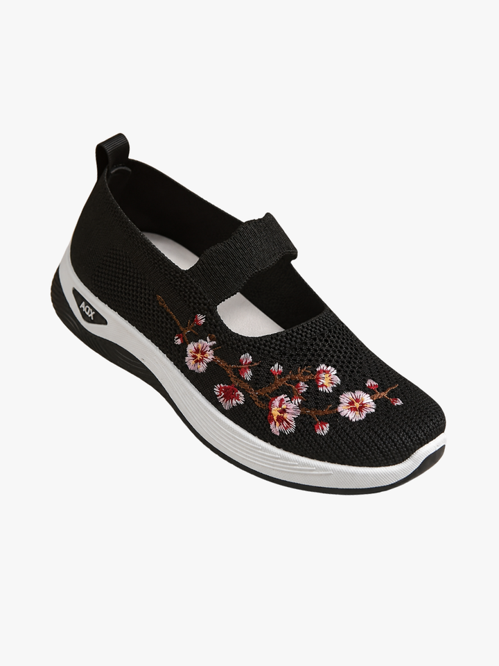 Baskets Florale Embroidées pour femme