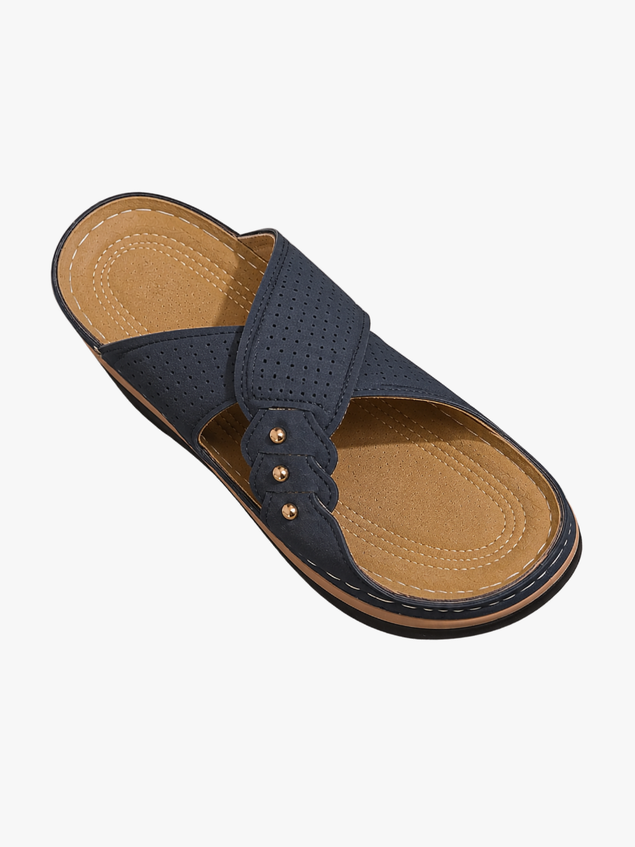 Sandales à Talon Compensé Chic pour femme