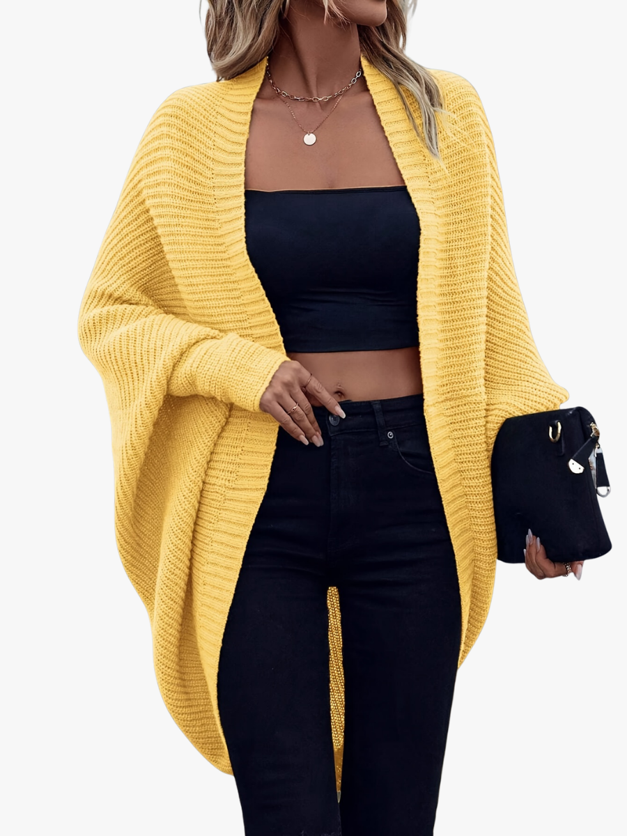 Gilet en Tricot Surdimensionnée pour femme