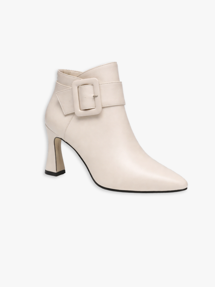 Bottines à Talon et Boucle pour femme