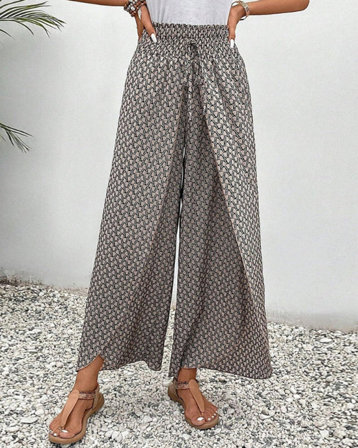 Henriette Pantalon Large Femme Taille Haute, Coupe Flatteuse & Tissu Confortable, vue 3