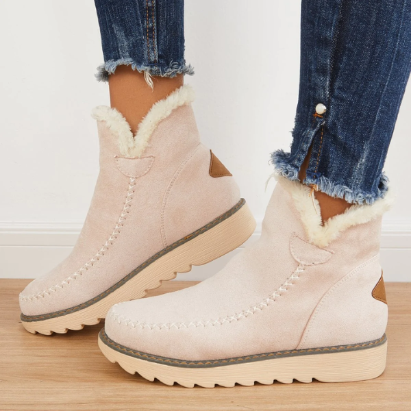 Blair Bottines Femme en Fourrure Chaudes, Confortables & Style Polyvalent Hiver