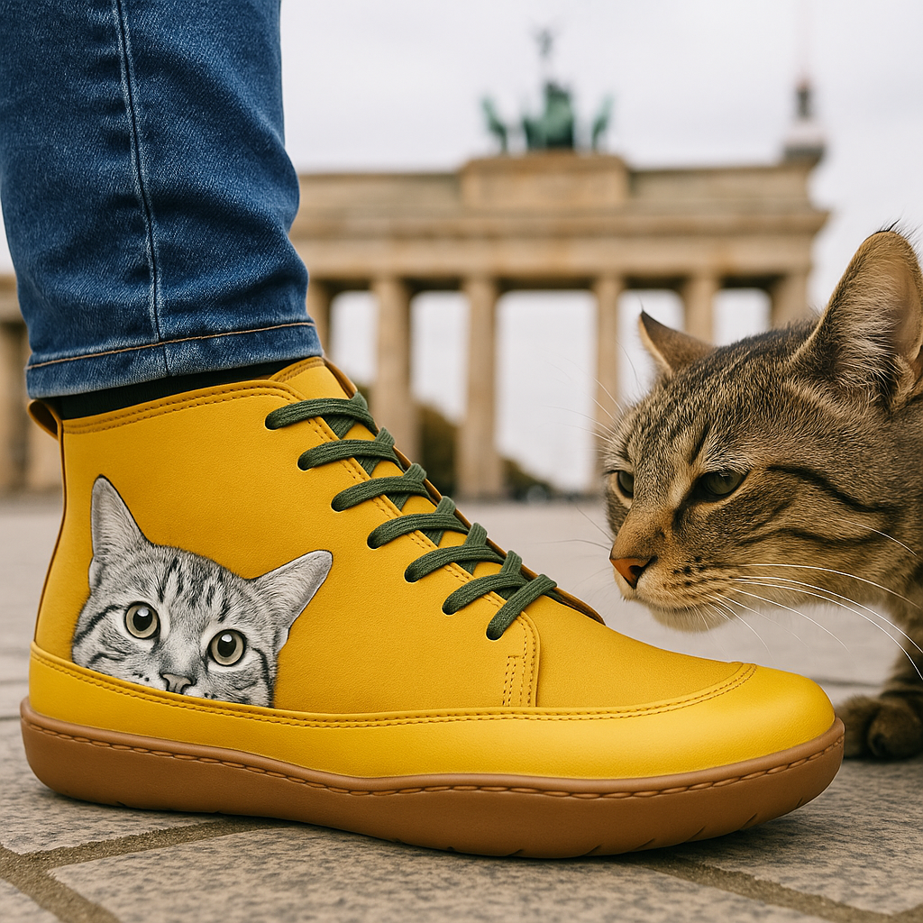 Angela Bottes Femme Motif Chat Chaussures Hiver Confortables & Chaudes au Style Unique, vue 14