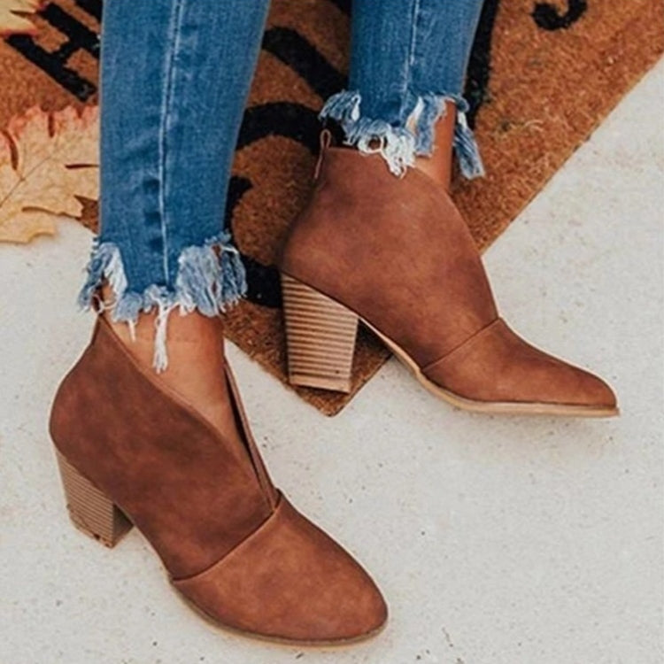 Veanala | Bottines à Talon Haut pour femmes