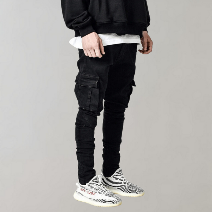 Liam Pantalon Cargo Extensible pour Homme Coupe Décontractée Légère avec Design Respirant et Polyvalent, vue 2