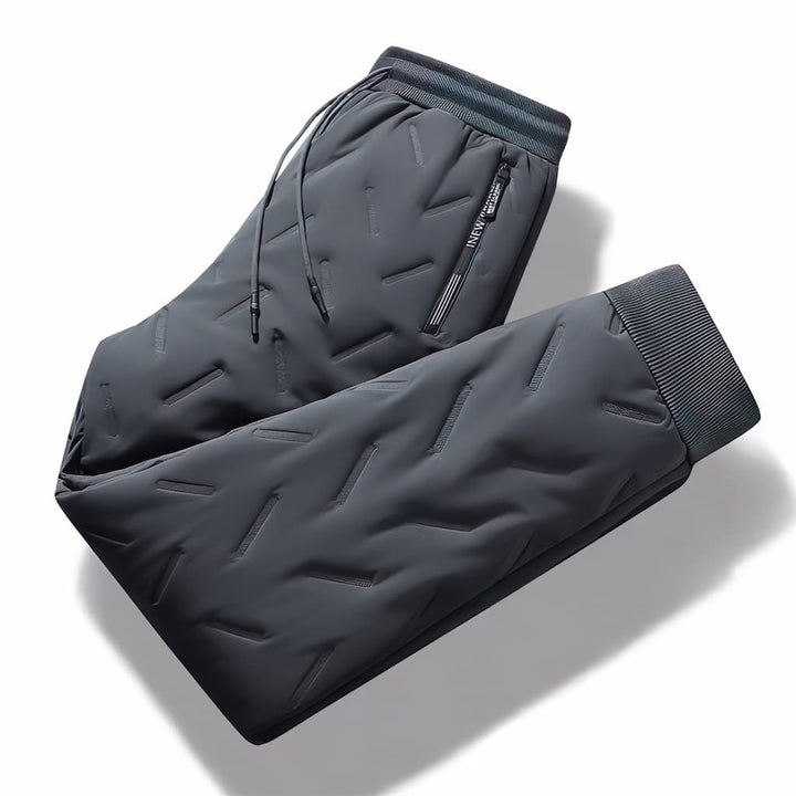 Leila Pantalon Thermique Femme Jogging d’Hiver Imperméable en Polaire Douce avec Poches, vue 8