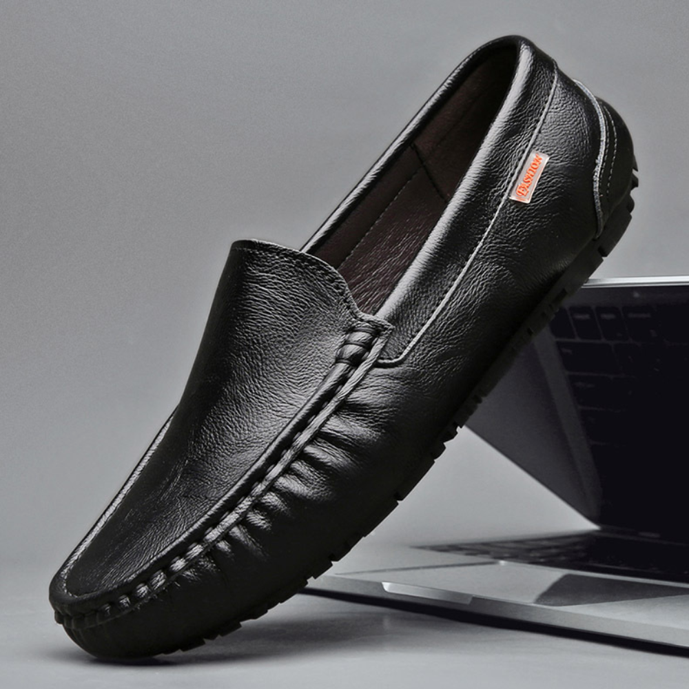 Emerson Mocassins Homme en Cuir Chaussures Slip-On Élégantes & Confort Durable, vue 7