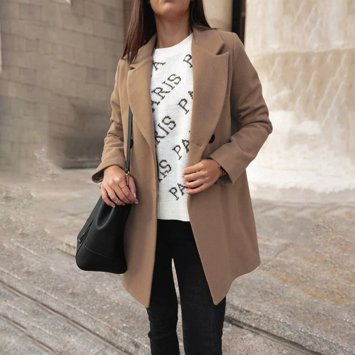 Soleil Manteau Femme Long Manteau d’Hiver Élégant & Confortable au Style Chic, vue 8
