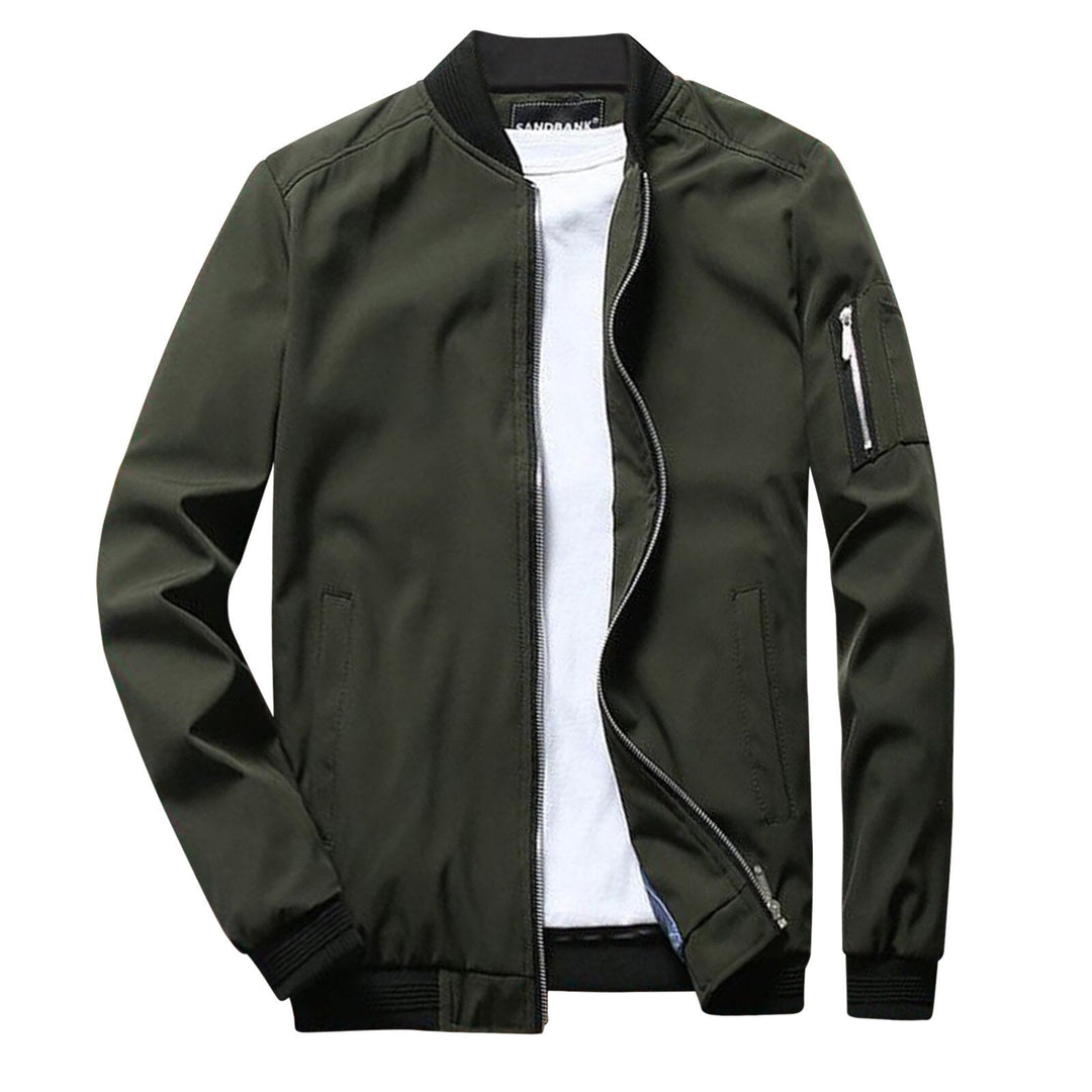 Tyler Veste Zippée pour Homme Coupe droite avec poche sur la manche et poignets côtelés