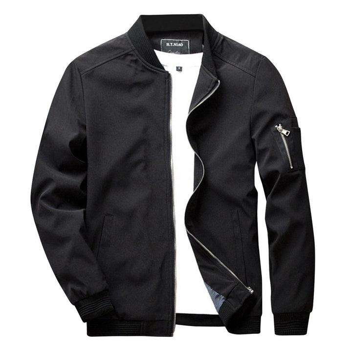 Tyler Veste Zippée pour Homme Coupe droite avec poche sur la manche et poignets côtelés, vue 5
