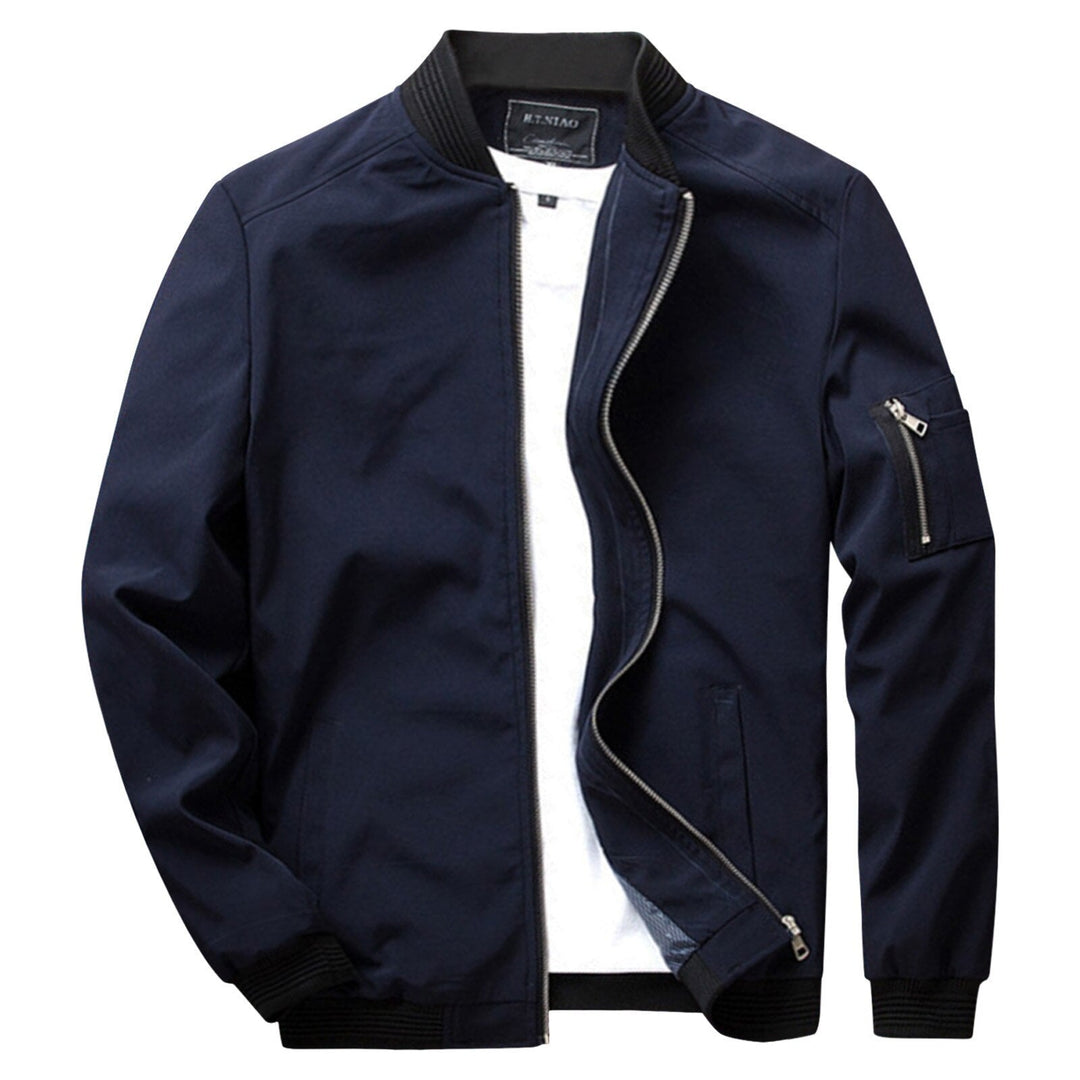 Tyler Veste Zippée pour Homme Coupe droite avec poche sur la manche et poignets côtelés, vue 11