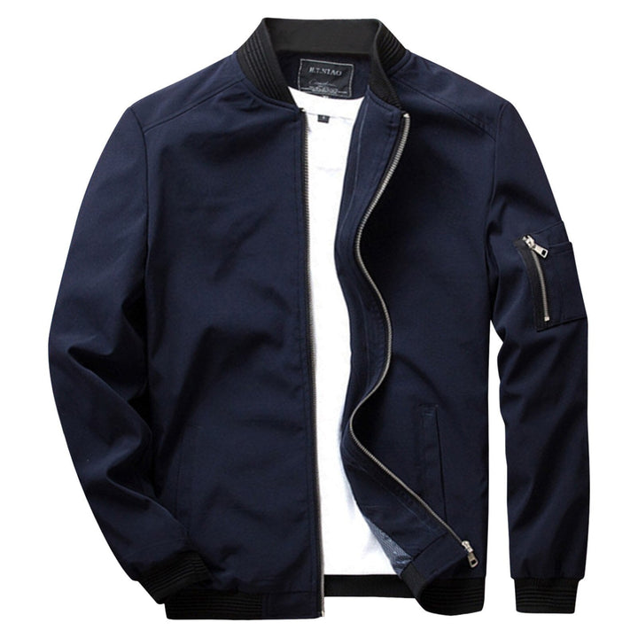 Tyler Veste Zippée pour Homme Coupe droite avec poche sur la manche et poignets côtelés, vue 11