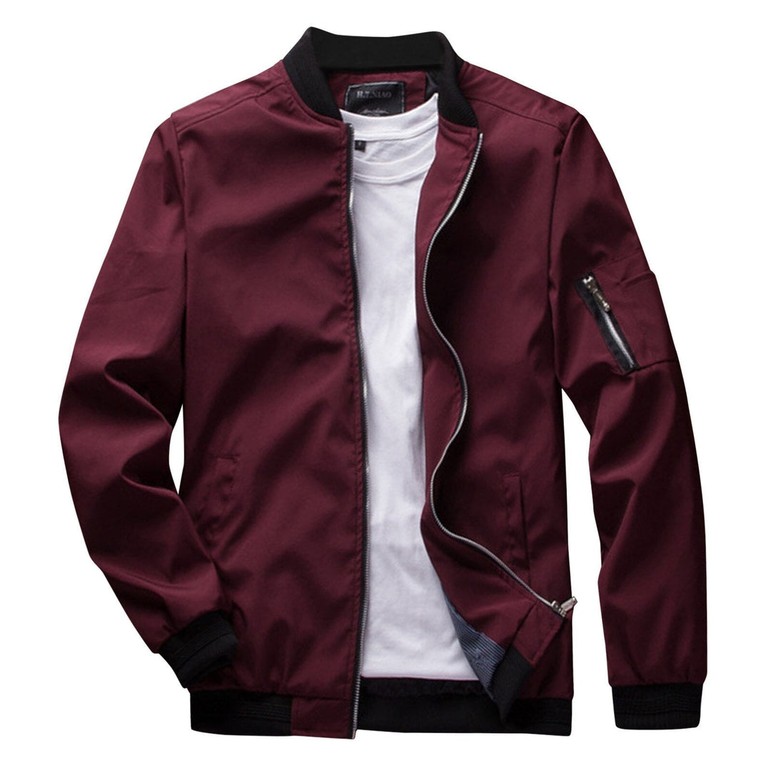 Tyler Veste Zippée pour Homme Coupe droite avec poche sur la manche et poignets côtelés, vue 8