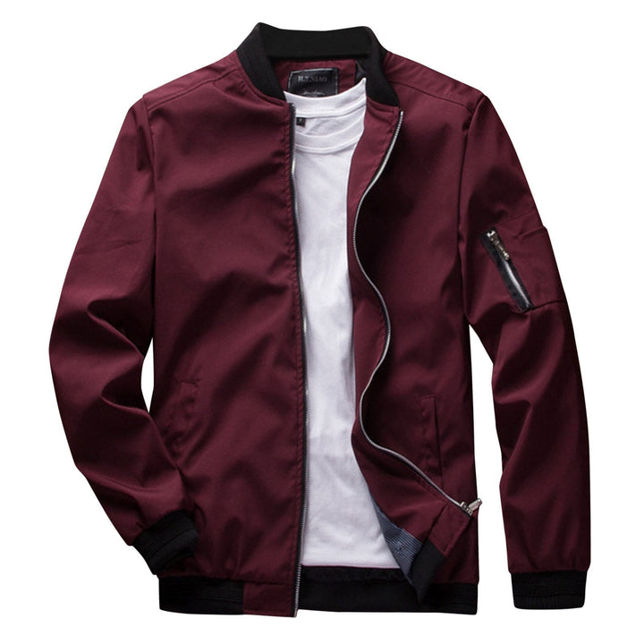 Tyler Veste Zippée pour Homme Coupe droite avec poche sur la manche et poignets côtelés, vue 8