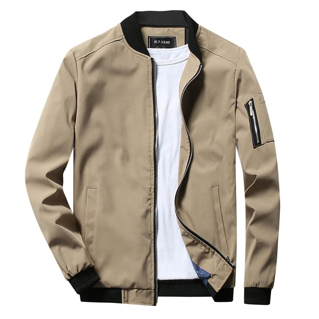 Tyler Veste Zippée pour Homme Coupe droite avec poche sur la manche et poignets côtelés, vue 6