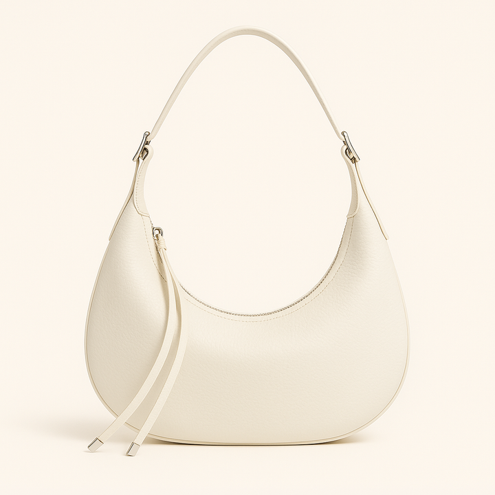 Ailany Sac Hobo Femme Demi-Lune Élégant en Similicuir Grainé avec Poignée Ajustable, vue 3