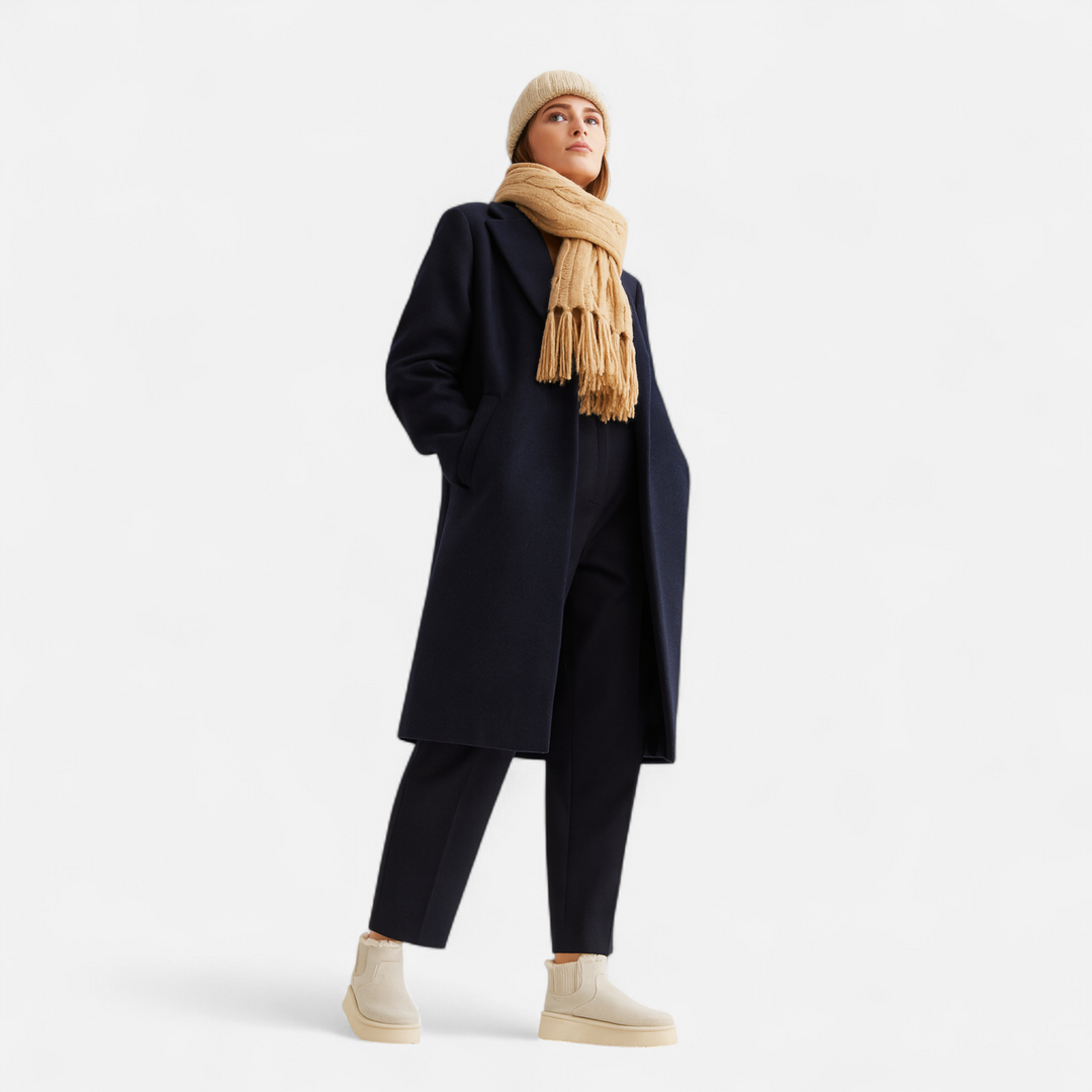 Noémie Bottines à Plateforme en Peluche pour Femme – Style Doux & Chic