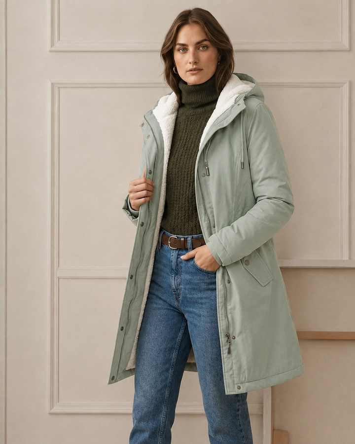 Parka d'Hiver Doublée en Polaire pour femme, vue 26