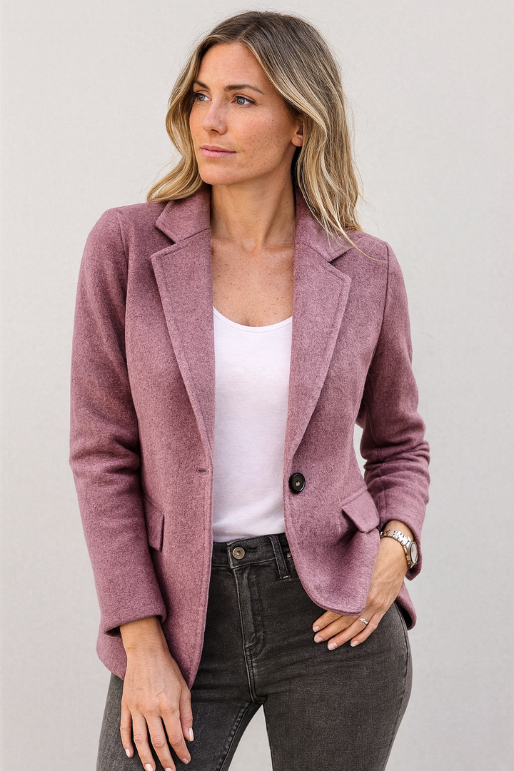 Valentina Manteau Femme Long Manteau Laine Mélangée Chaud Élégant Coupe Moderne, vue 22
