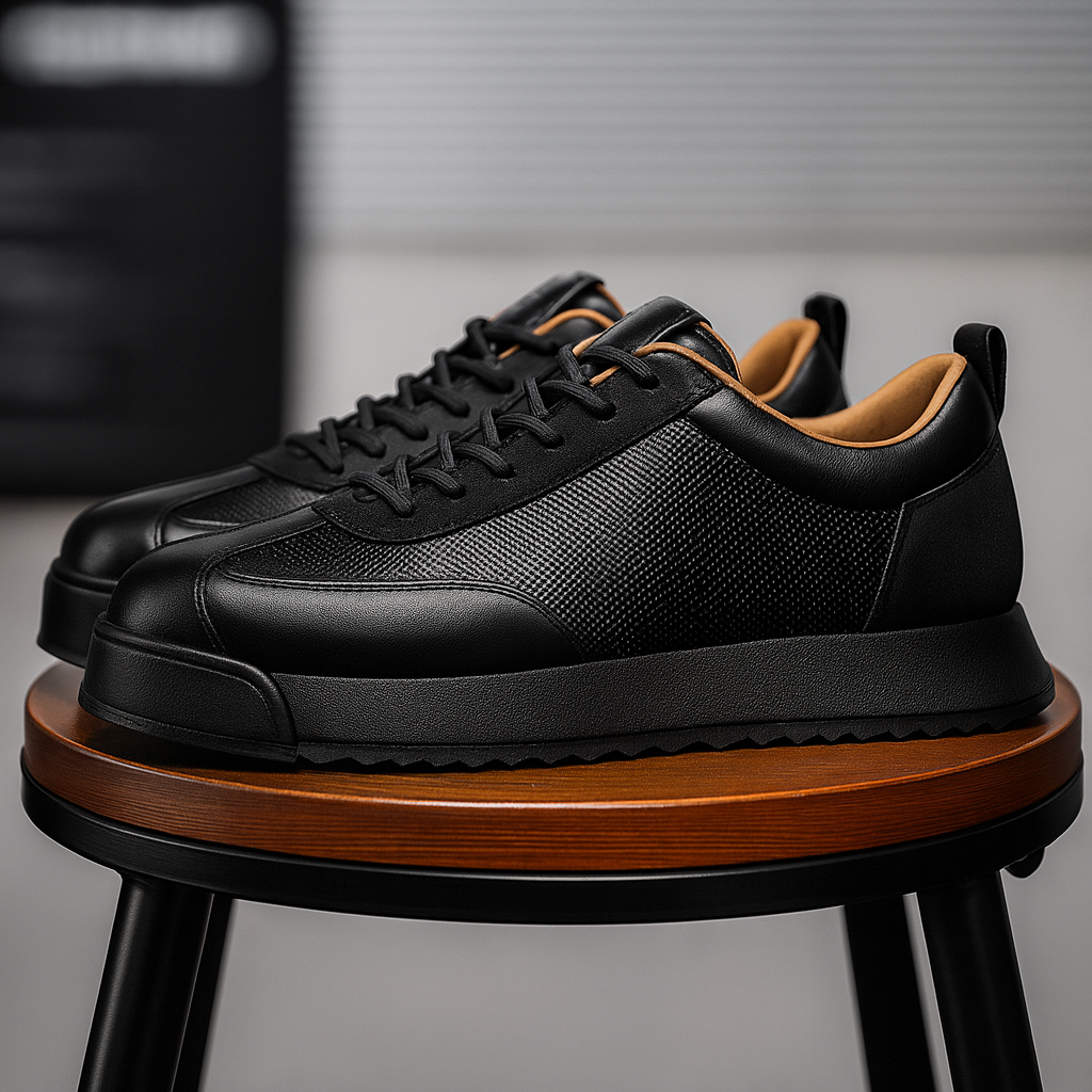 CHAUSSURES EN CUIR POUR HOMMES ÉLÉGANTES