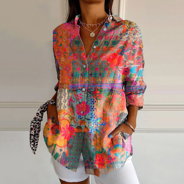 Saorama Tunique Fluide Blouse – Alyce